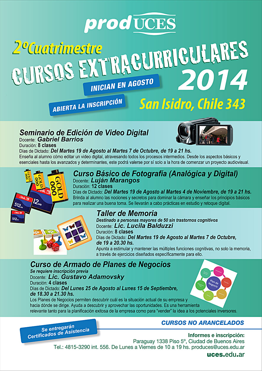 Cursos extracurriculares